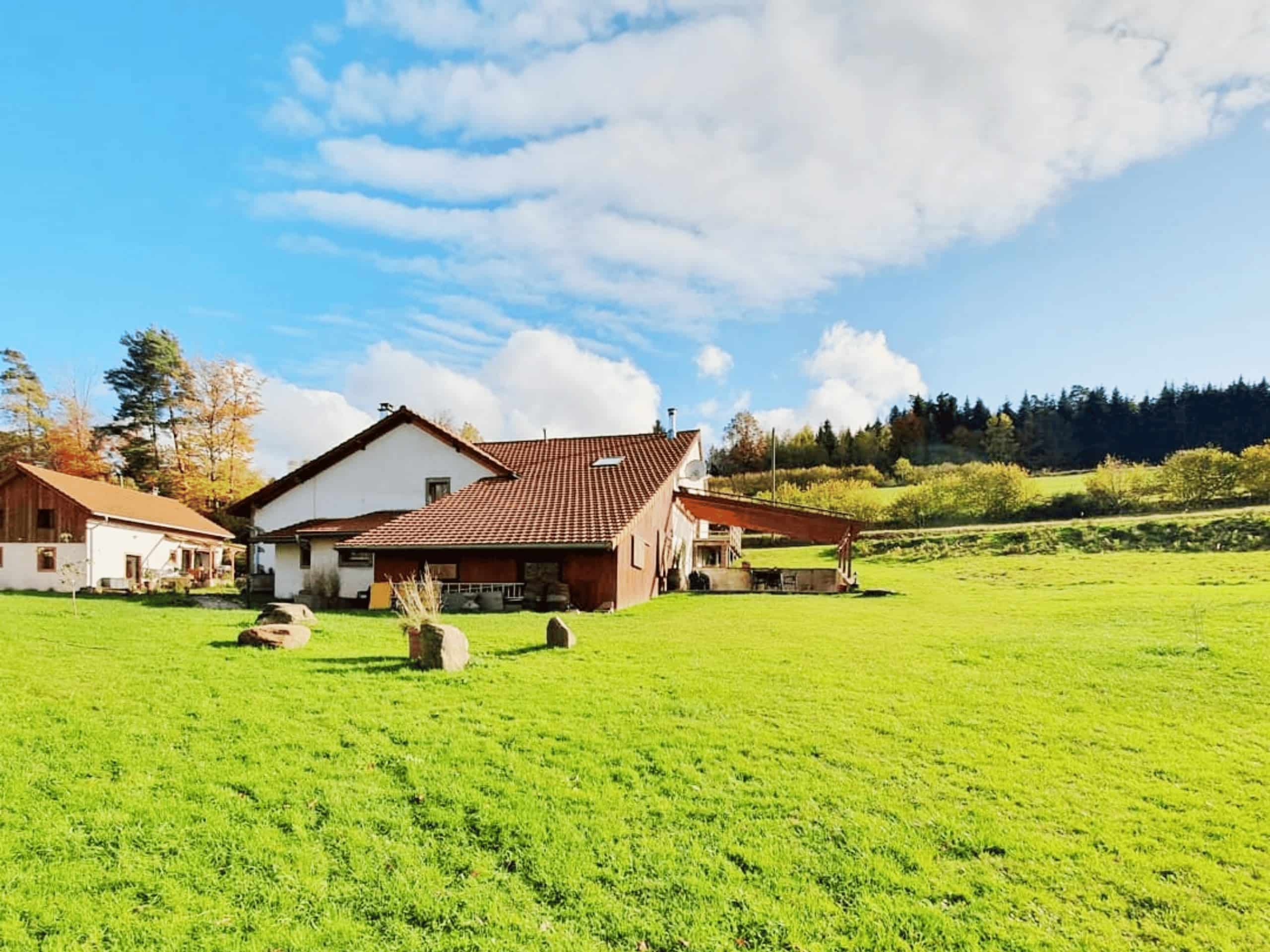 Gites des Vosges Appartment Garten