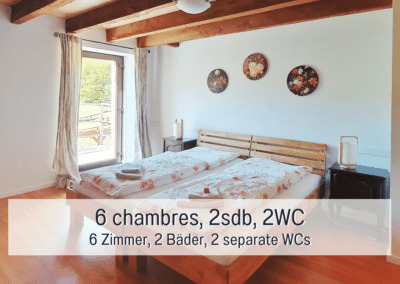 Gites des Vosges Chez Louna Apartment Bedroom