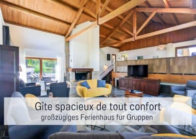 Gites des Vosges Villa Sphinx Woonkamer Villa Sphinx
