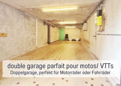 Villa Sphinx Grote garage voor fietsen en motoren 2