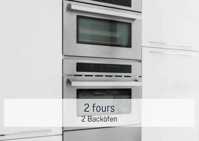 2 ovens