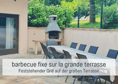 Barbecue op het terras