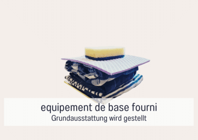 Basisuitrusting is aanwezig