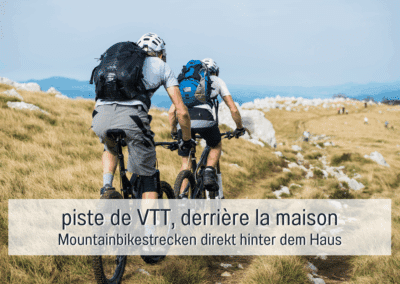 Mountainbiken direct vanuit het huis
