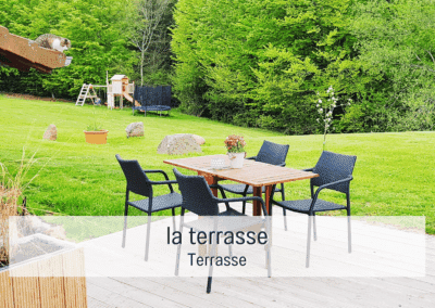 Terrace apartment