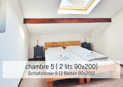 Kamer 5 bedden